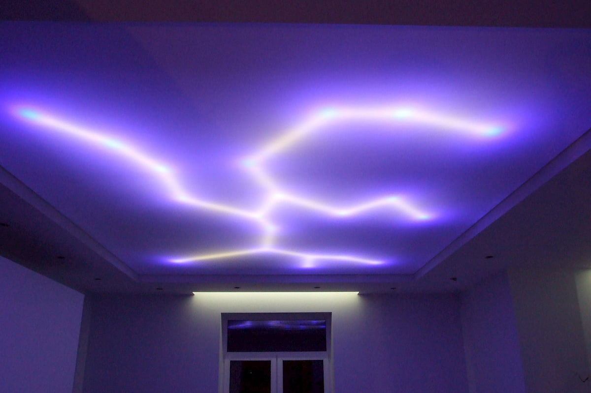 Светодиодный потолок с LED подсветкой #1