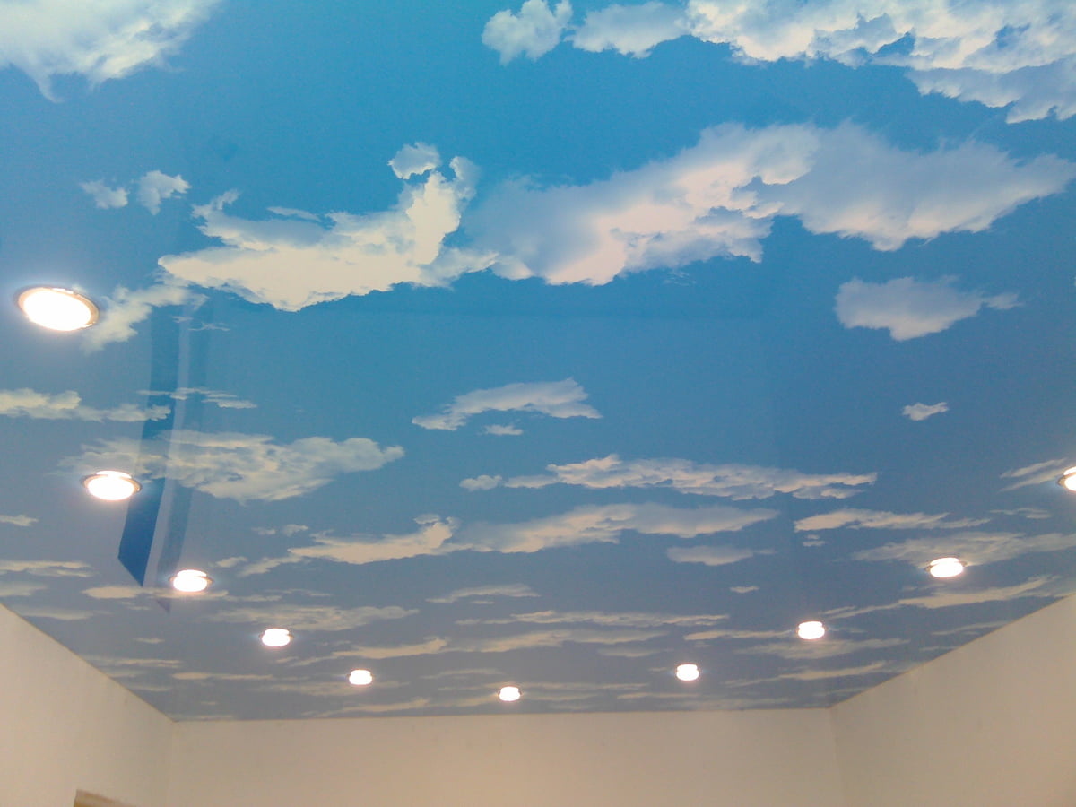 Потолок «Небо с облаками» #4
